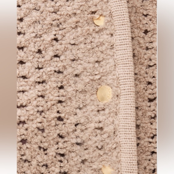 STAUD Staud Lisson Jacket, Tan Camel, size S - Picture 4 of 11